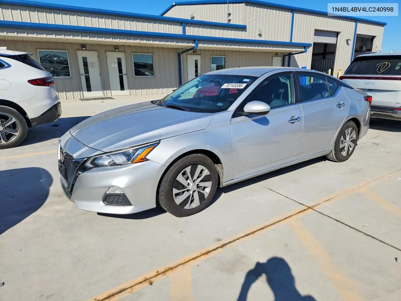 NISSAN ALTIMA 2020, VIN 1N4BL4BV4LC240998