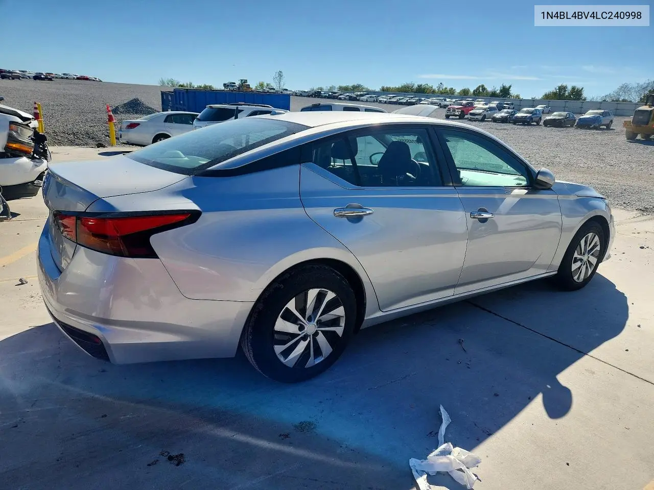 2020 NISSAN ALTIMA VIN 1N4BL4BV4LC240998 — фото 3