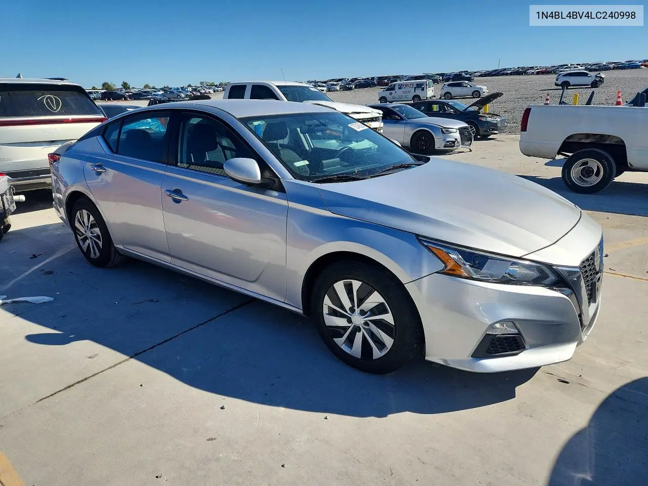 2020 NISSAN ALTIMA VIN 1N4BL4BV4LC240998 — фото 4