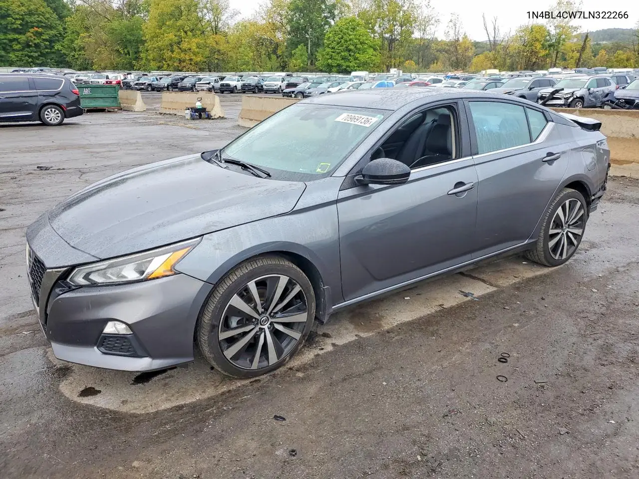 NISSAN ALTIMA 2020, VIN 1N4BL4CW7LN322266