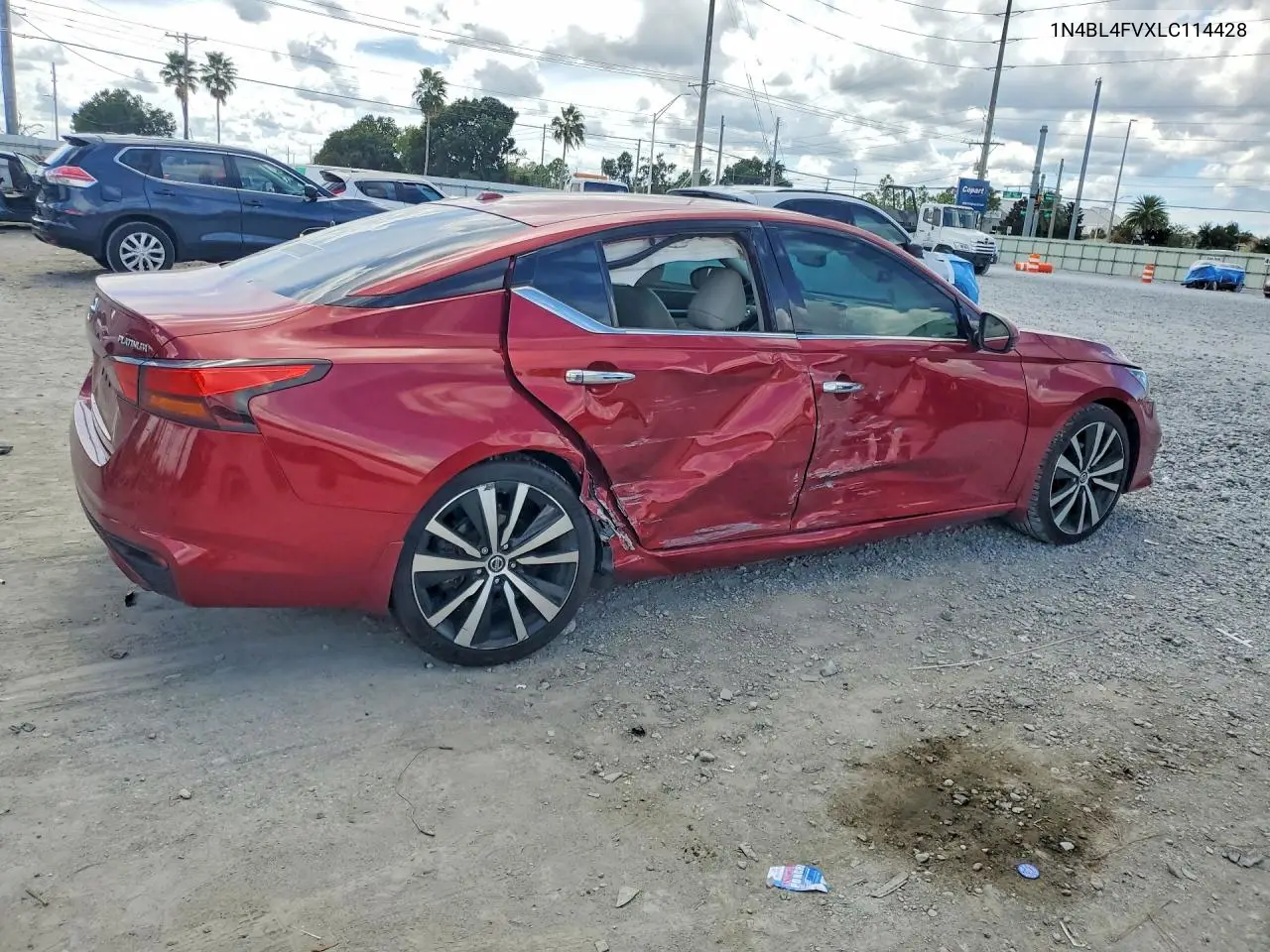 2020 NISSAN ALTIMA VIN 1N4BL4FVXLC114428 — фото 3