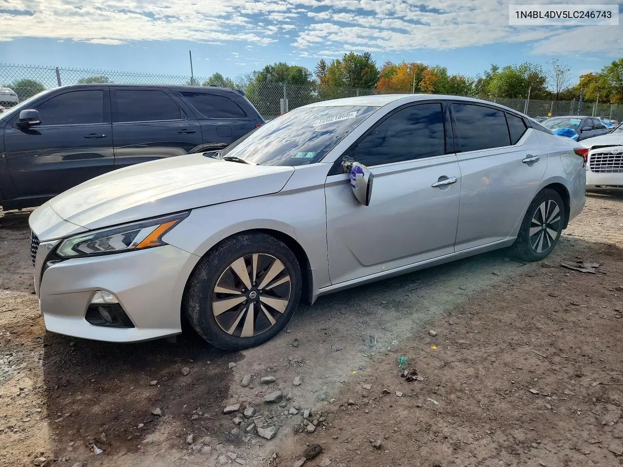 NISSAN ALTIMA 2020, VIN 1N4BL4DV5LC246743