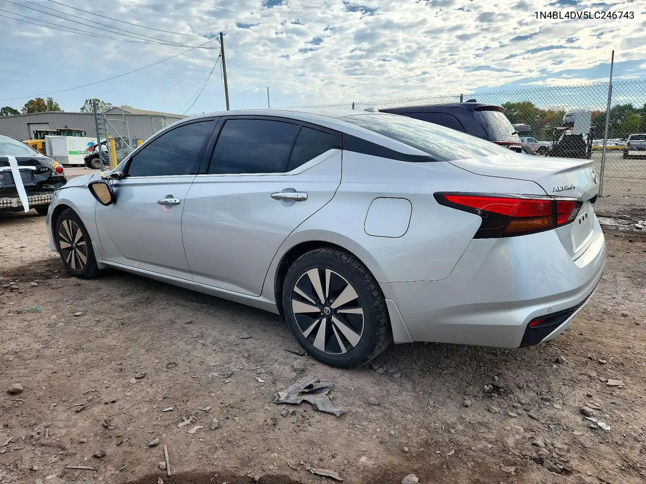 2020 NISSAN ALTIMA VIN 1N4BL4DV5LC246743 — фото 2