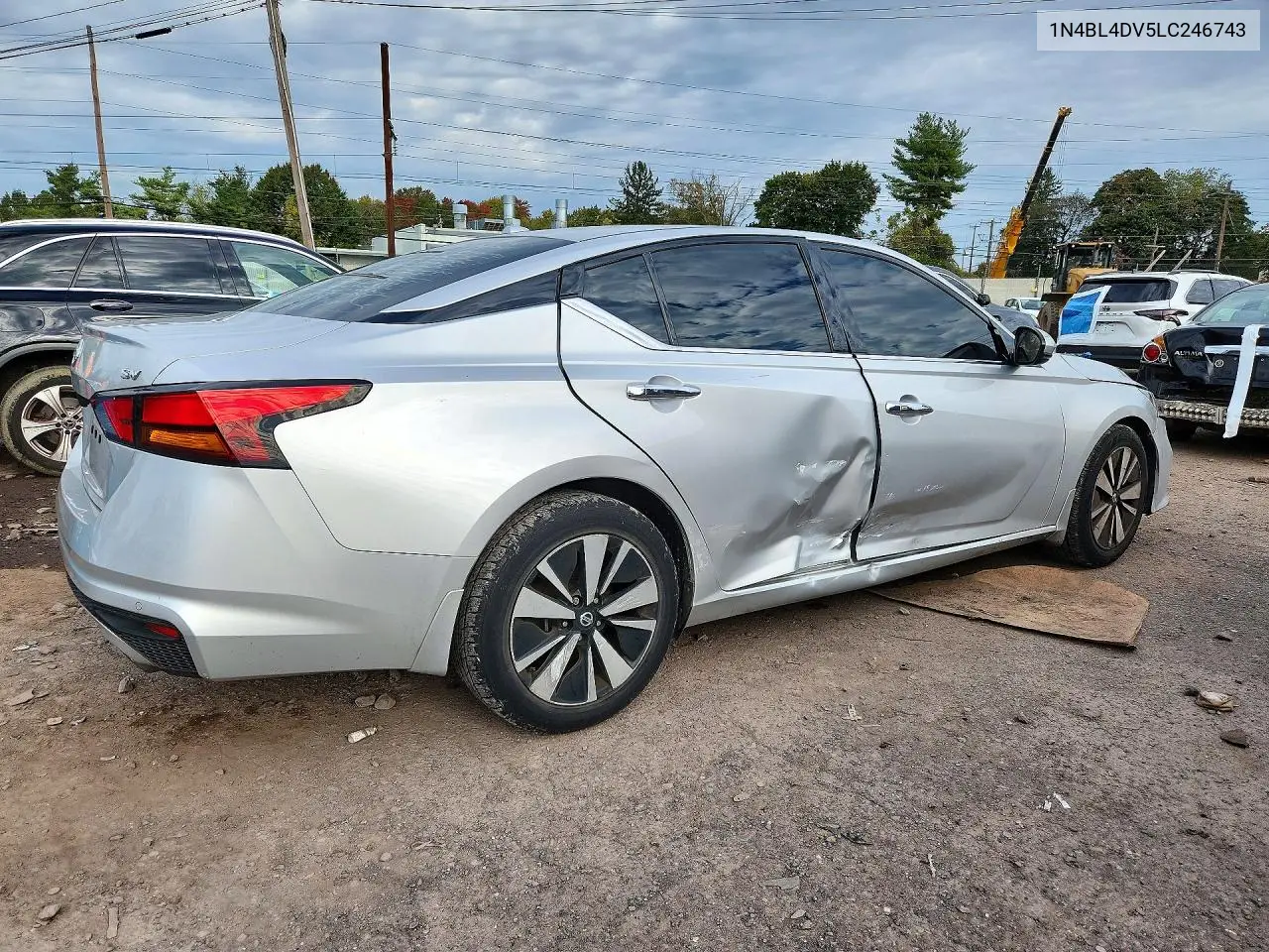 2020 NISSAN ALTIMA VIN 1N4BL4DV5LC246743 — фото 3
