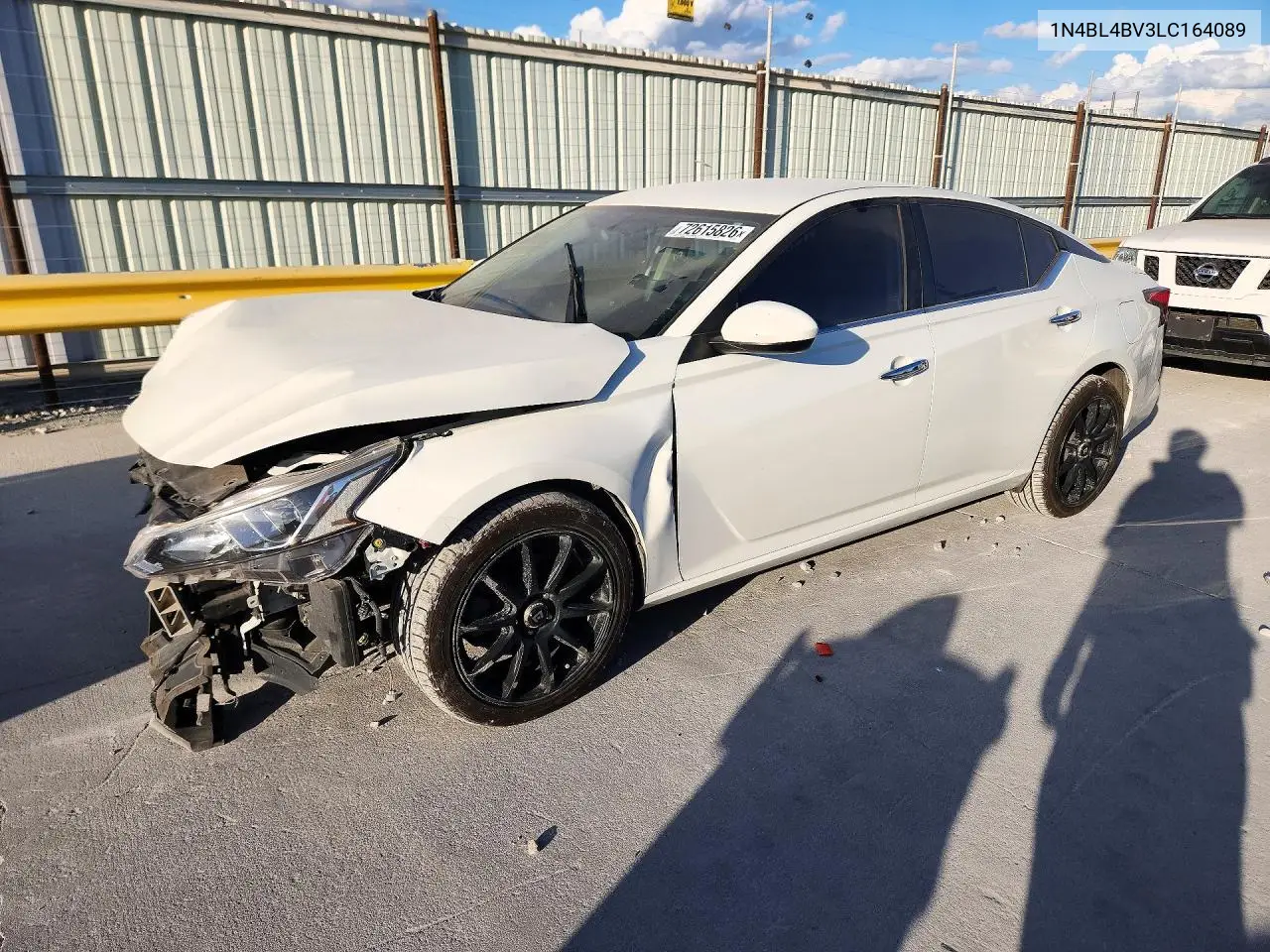 NISSAN ALTIMA 2020, VIN 1N4BL4BV3LC164089