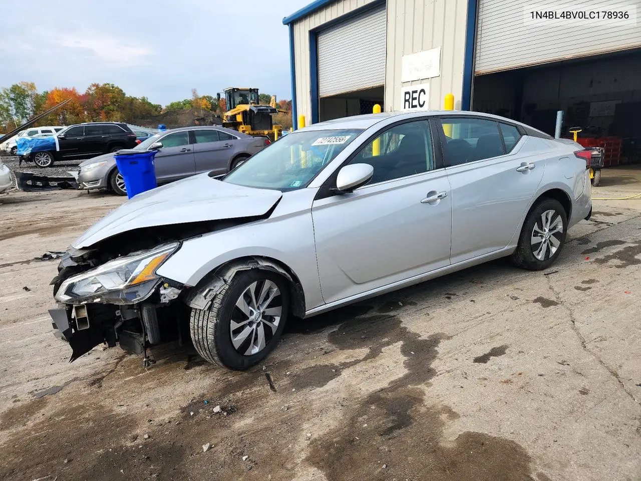 NISSAN ALTIMA 2020, VIN 1N4BL4BV0LC178936