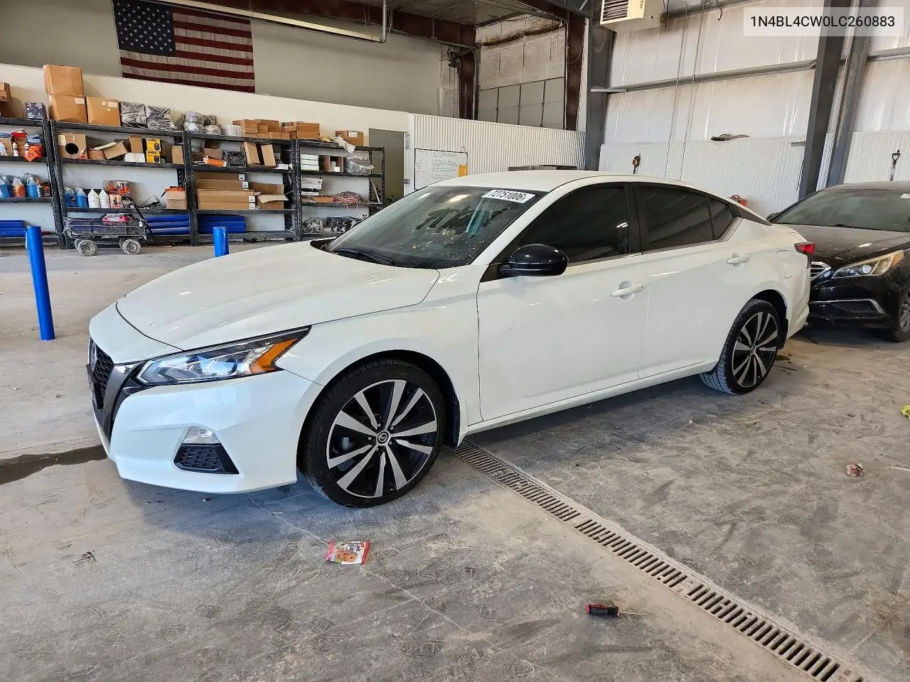 2020 NISSAN ALTIMA VIN 1N4BL4CW0LC260883 — фото 2