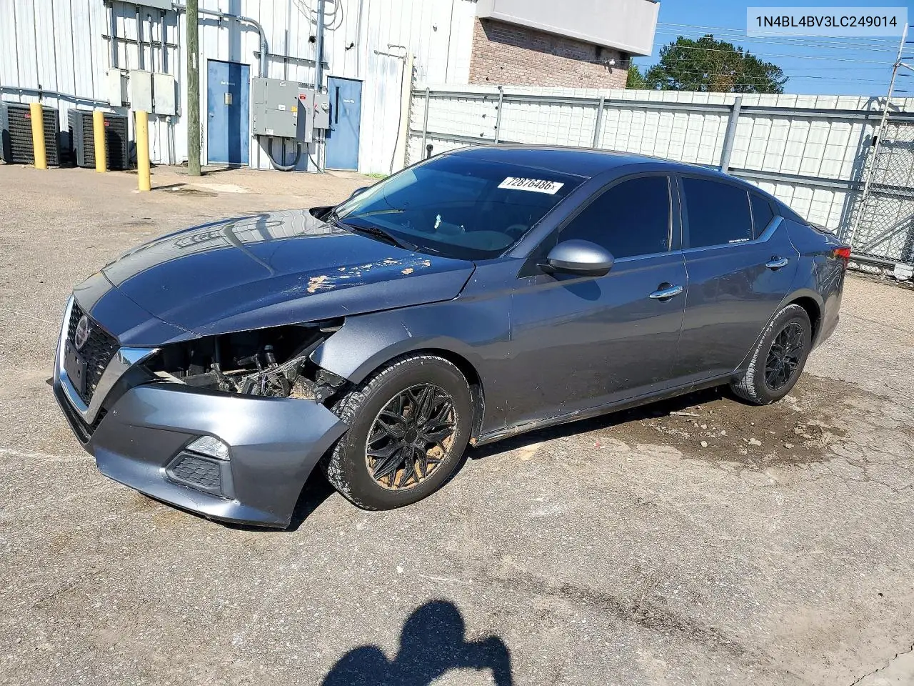 NISSAN ALTIMA 2020, VIN 1N4BL4BV3LC249014