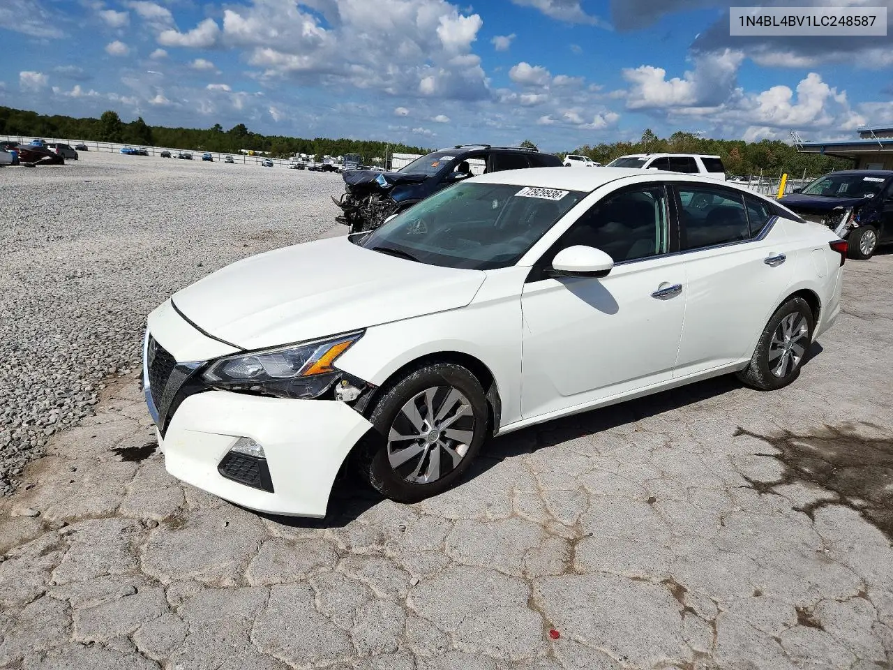 NISSAN ALTIMA 2020, VIN 1N4BL4BV1LC248587