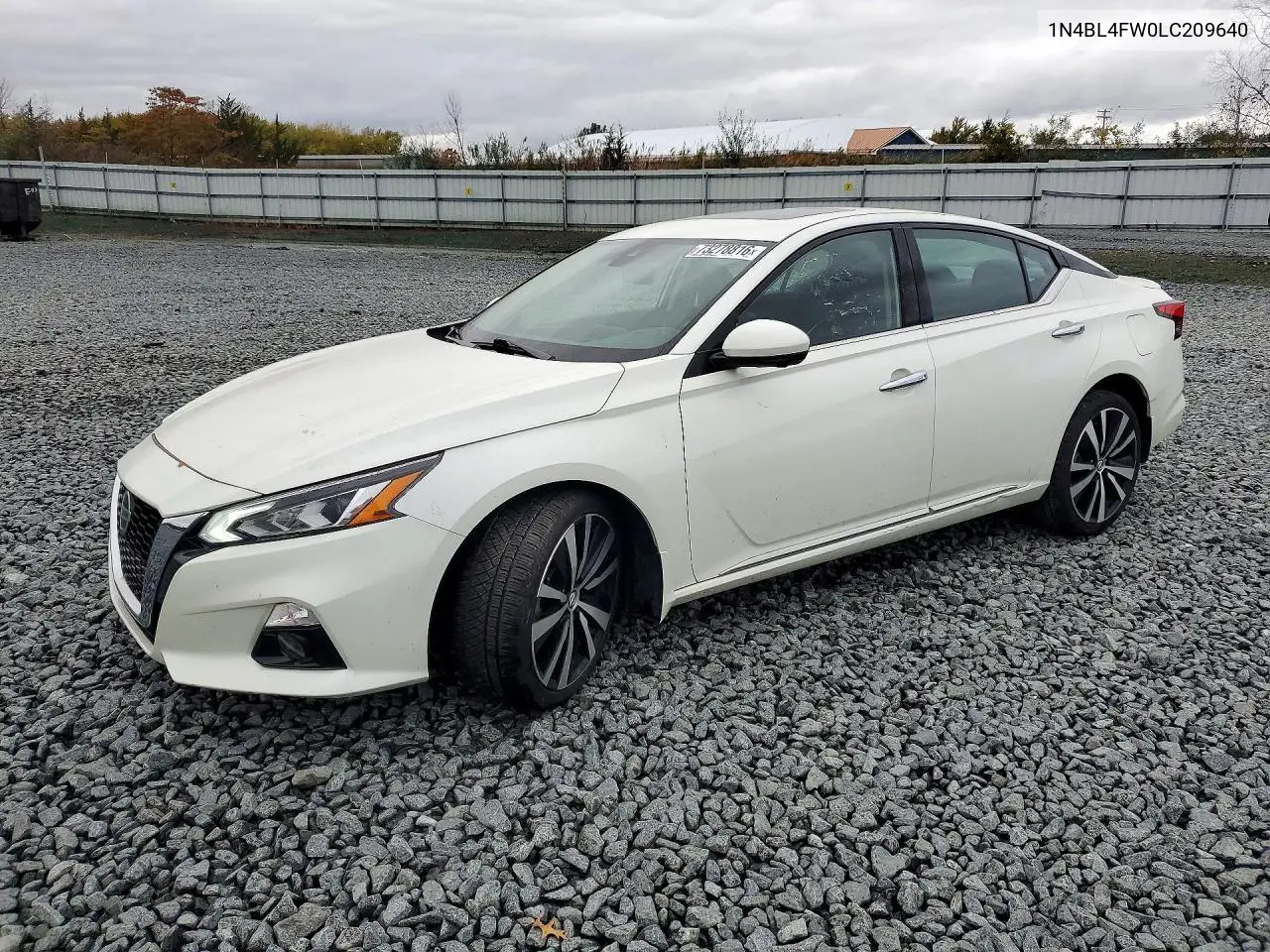 NISSAN ALTIMA 2020, VIN 1N4BL4FW0LC209640