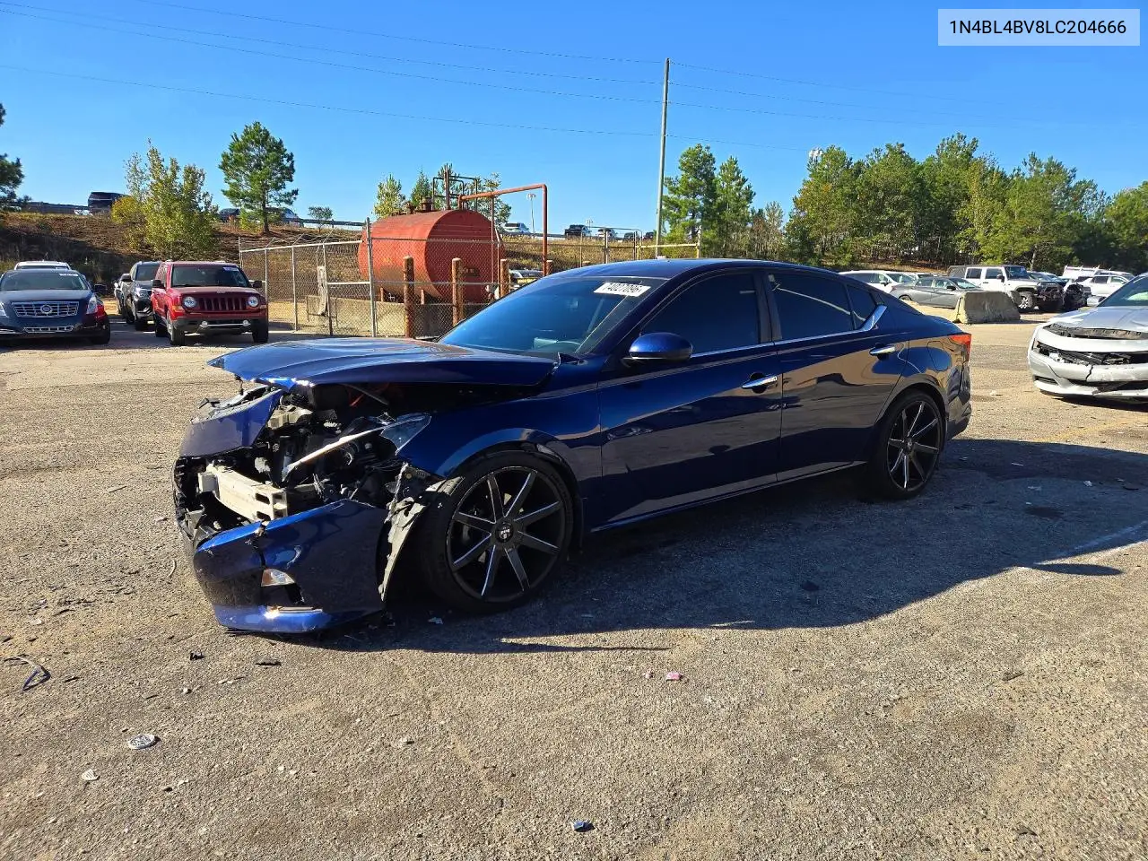 NISSAN ALTIMA 2020, VIN 1N4BL4BV8LC204666