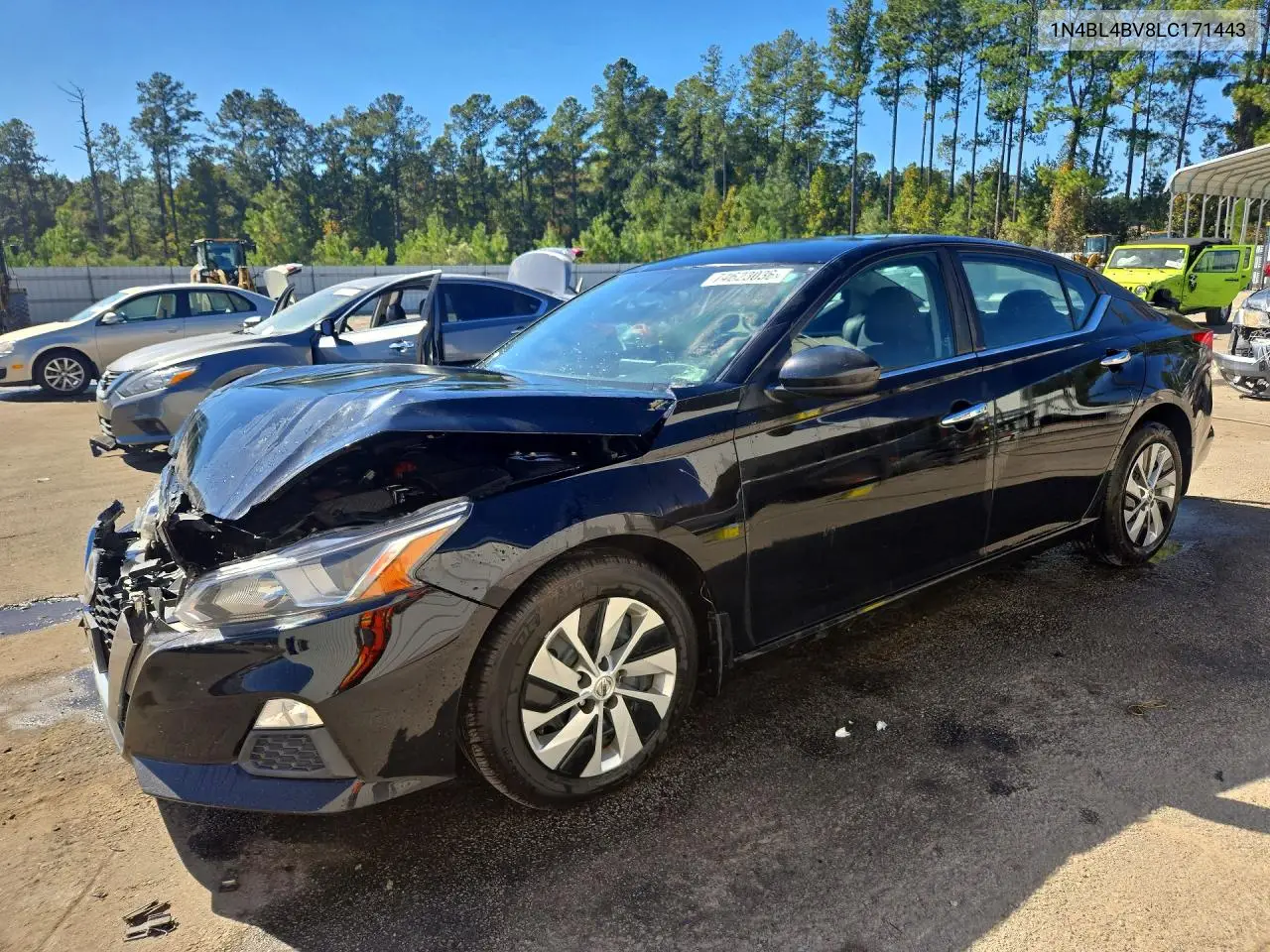 NISSAN ALTIMA 2020, VIN 1N4BL4BV8LC171443