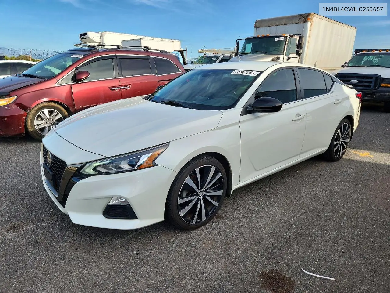 NISSAN ALTIMA 2020, VIN 1N4BL4CV8LC250657