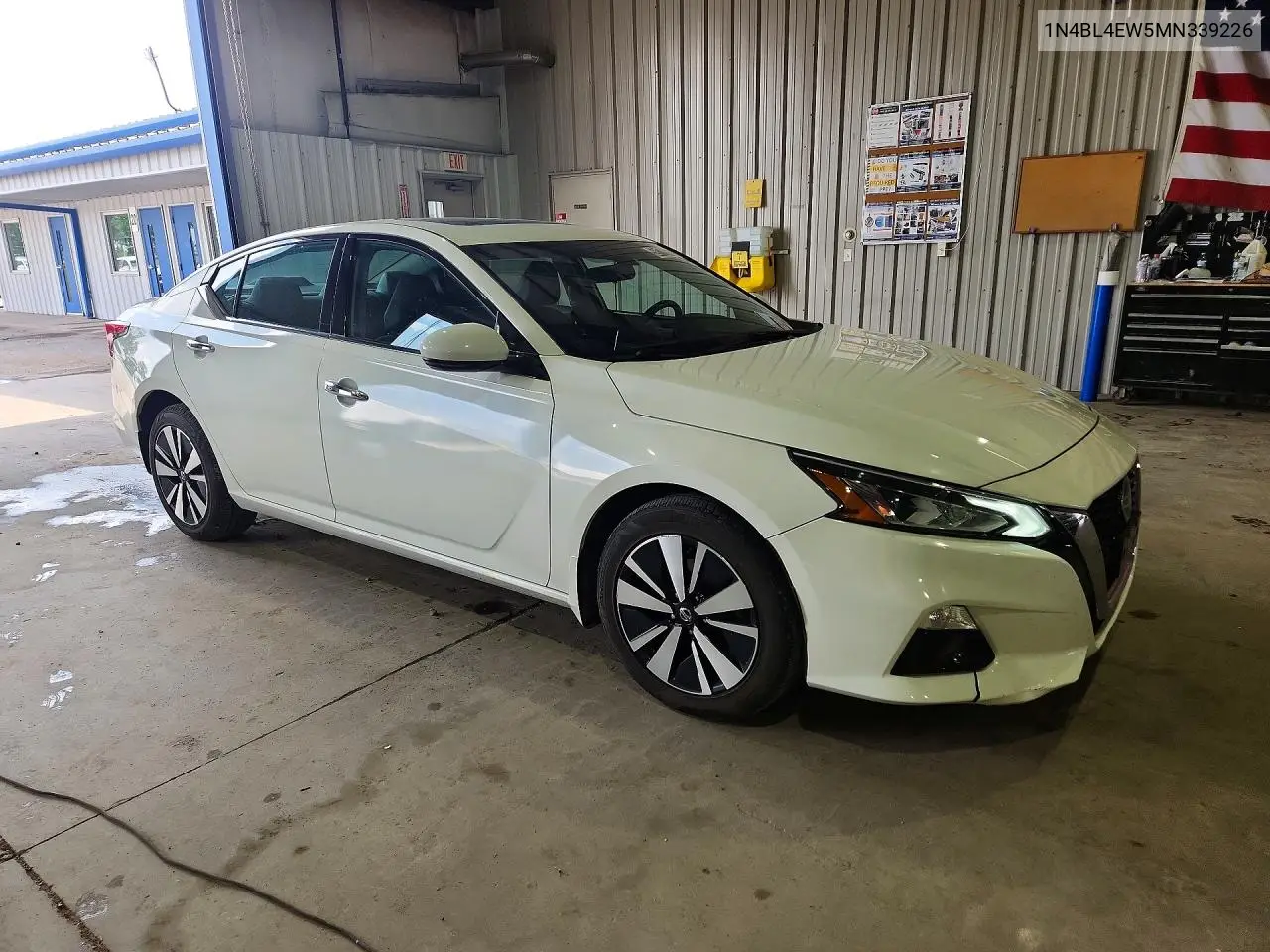 2021 NISSAN ALTIMA VIN 1N4BL4EW5MN339226 — фото 4