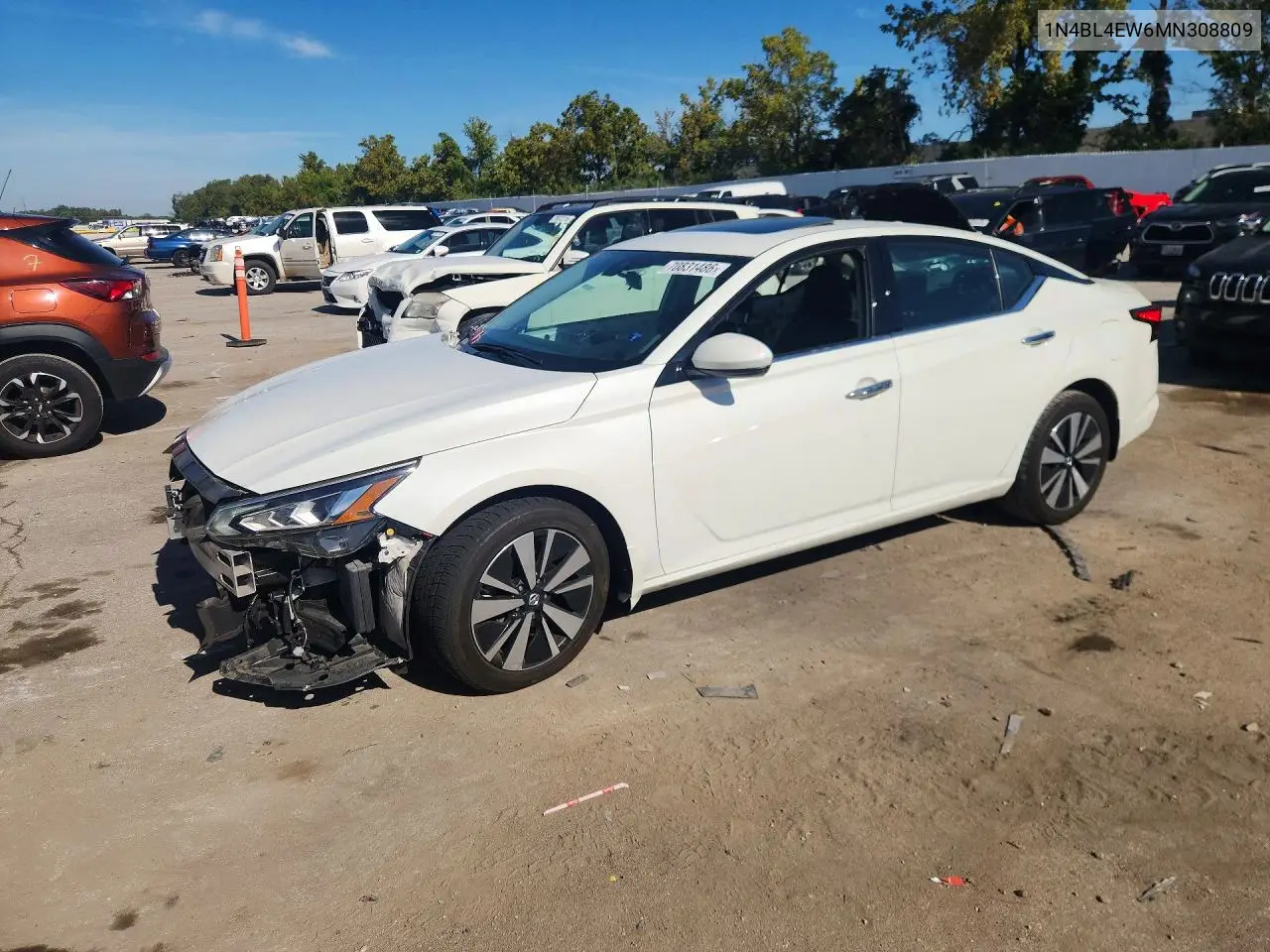 NISSAN ALTIMA 2021, VIN 1N4BL4EW6MN308809