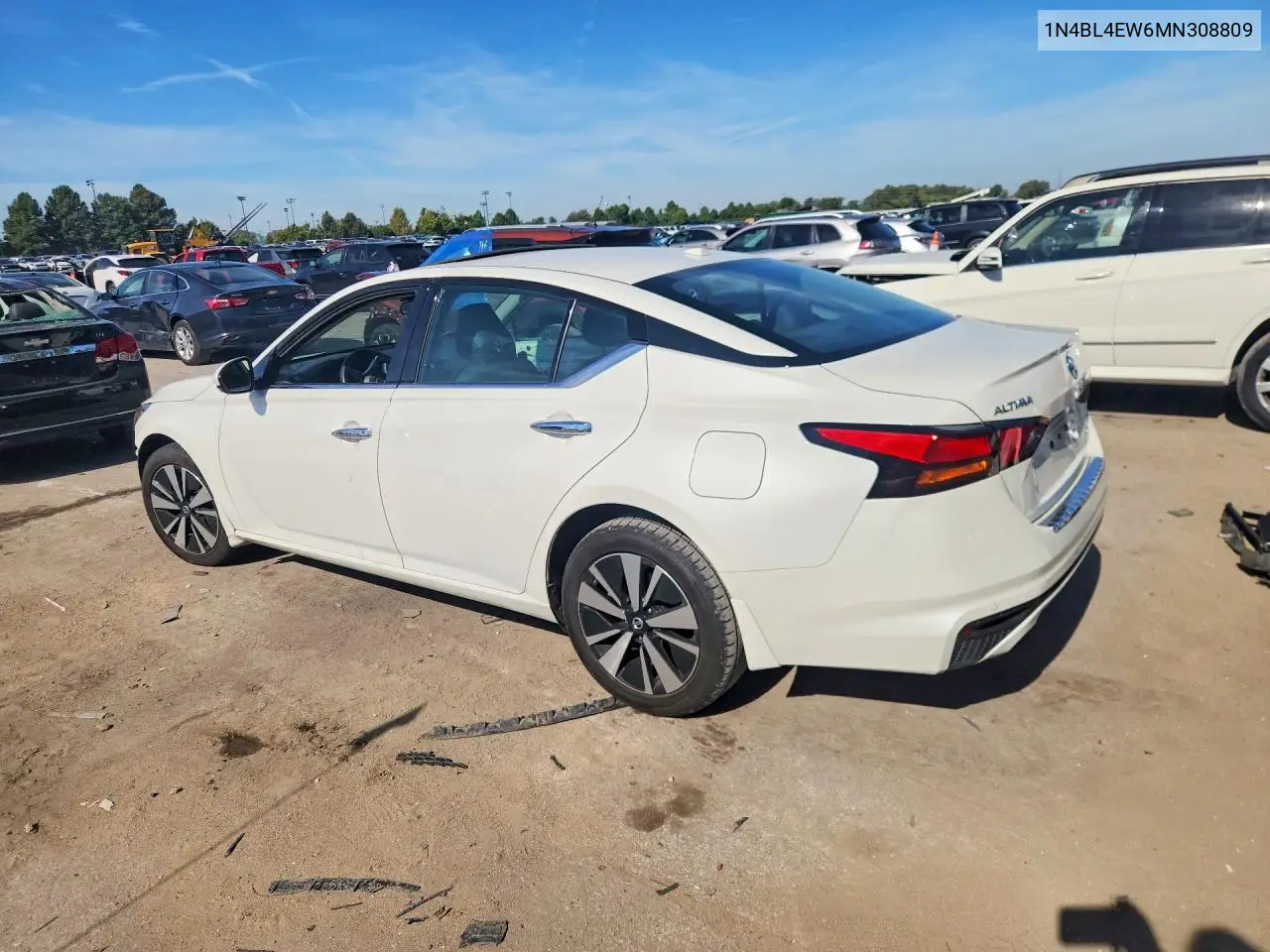 2021 NISSAN ALTIMA VIN 1N4BL4EW6MN308809 — фото 2