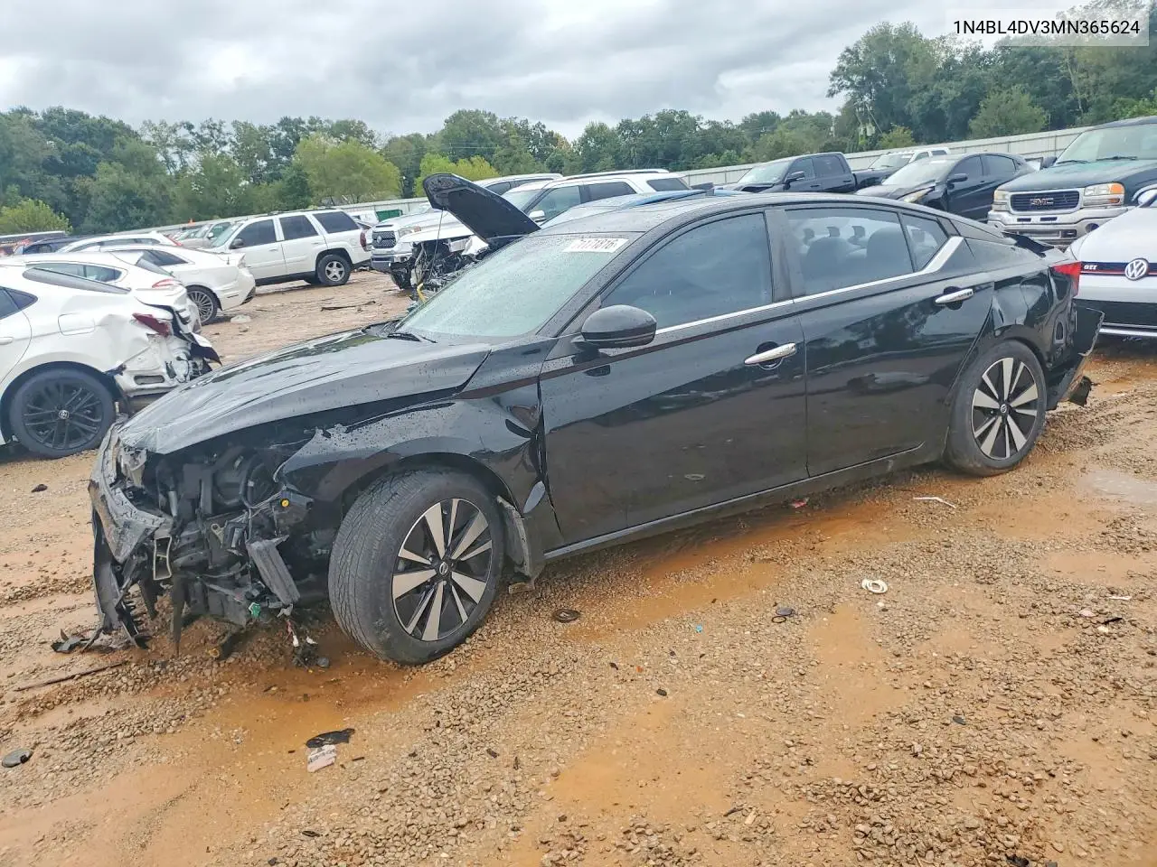 NISSAN ALTIMA 2021, VIN 1N4BL4DV3MN365624
