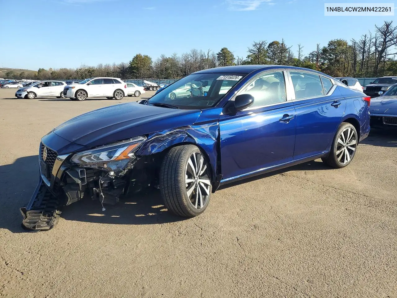 NISSAN ALTIMA 2021, VIN 1N4BL4CW2MN422261