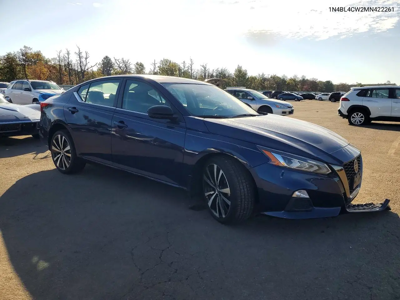 2021 NISSAN ALTIMA VIN 1N4BL4CW2MN422261 — фото 4