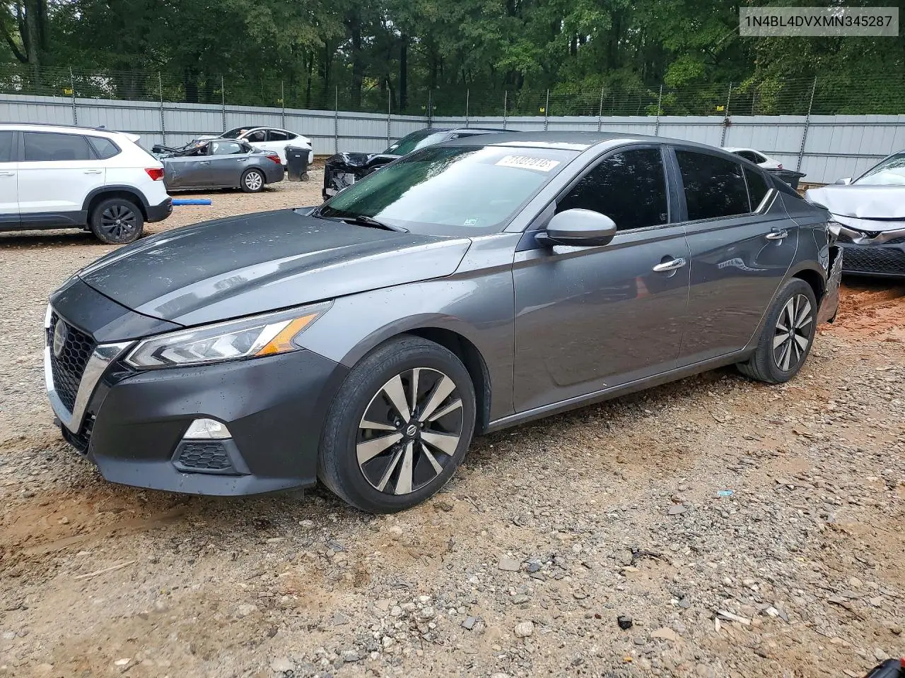 NISSAN ALTIMA 2021, VIN 1N4BL4DVXMN345287