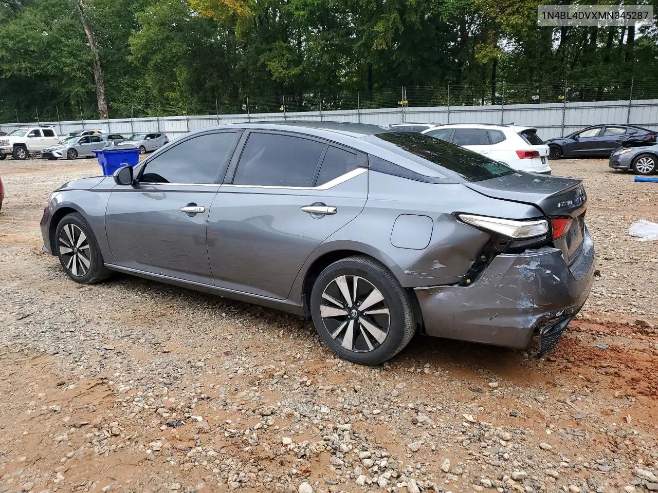 2021 NISSAN ALTIMA VIN 1N4BL4DVXMN345287 — фото 2