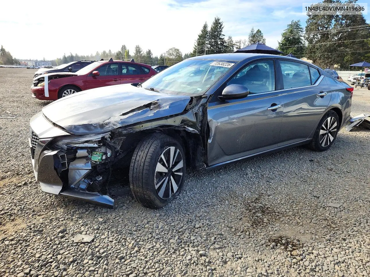NISSAN ALTIMA 2021, VIN 1N4BL4DV0MN419686