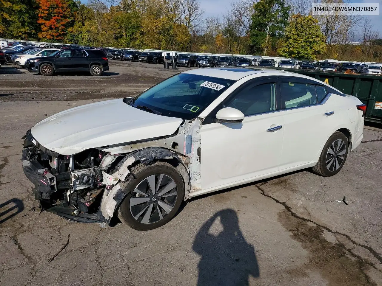 NISSAN ALTIMA 2021, VIN 1N4BL4DW6MN370857