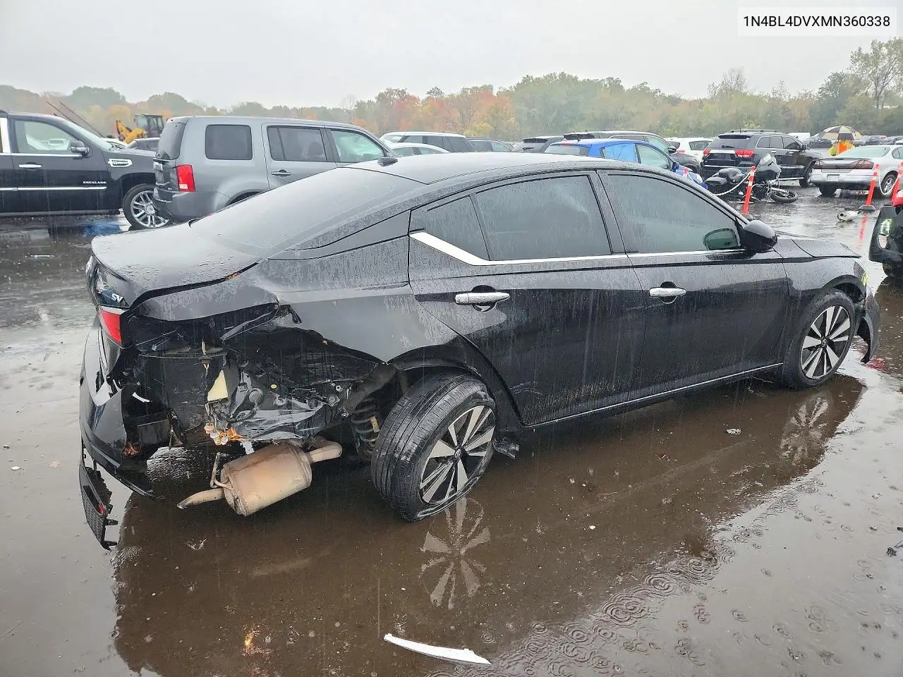 2021 NISSAN ALTIMA VIN 1N4BL4DVXMN360338 — фото 3