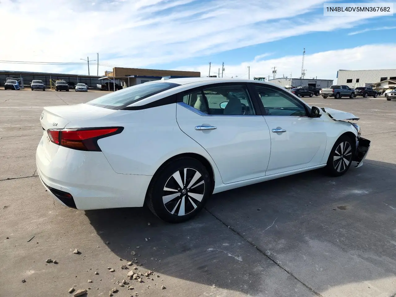 2021 NISSAN ALTIMA VIN 1N4BL4DV5MN367682 — фото 3
