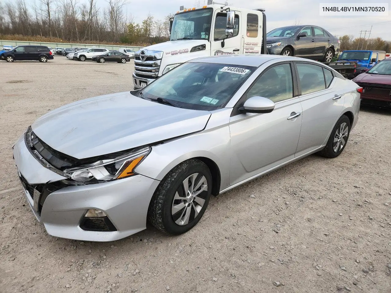 NISSAN ALTIMA 2021, VIN 1N4BL4BV1MN370520