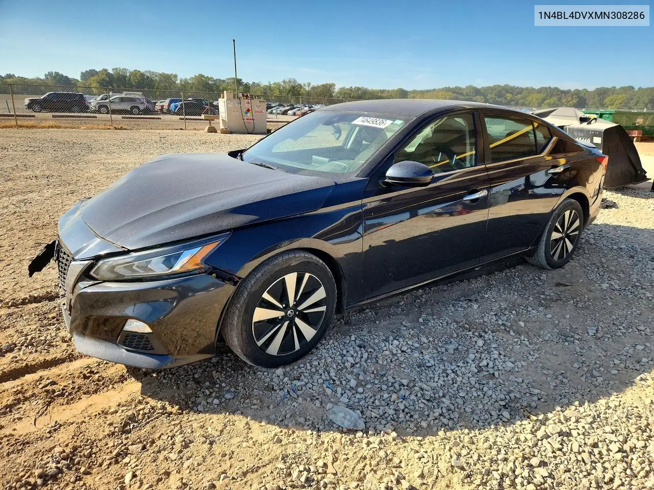 NISSAN ALTIMA 2021, VIN 1N4BL4DVXMN308286