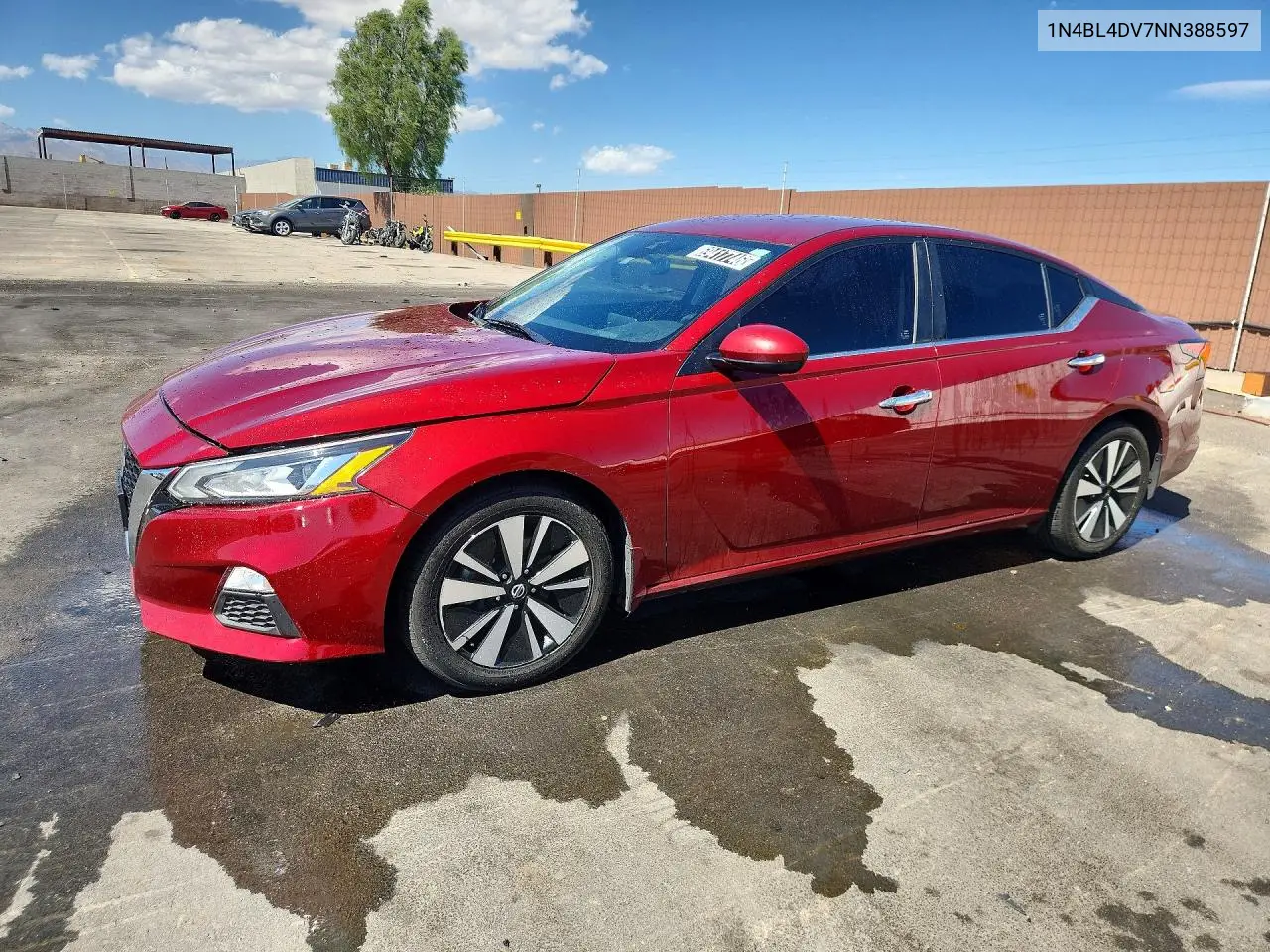 NISSAN ALTIMA 2022, VIN 1N4BL4DV7NN388597