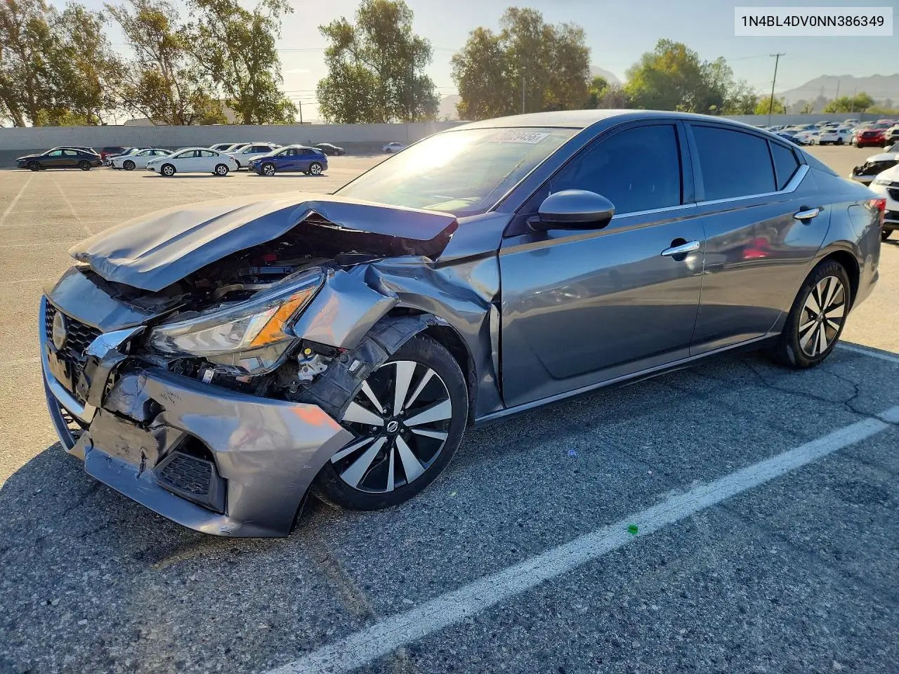 NISSAN ALTIMA 2022, VIN 1N4BL4DV0NN386349