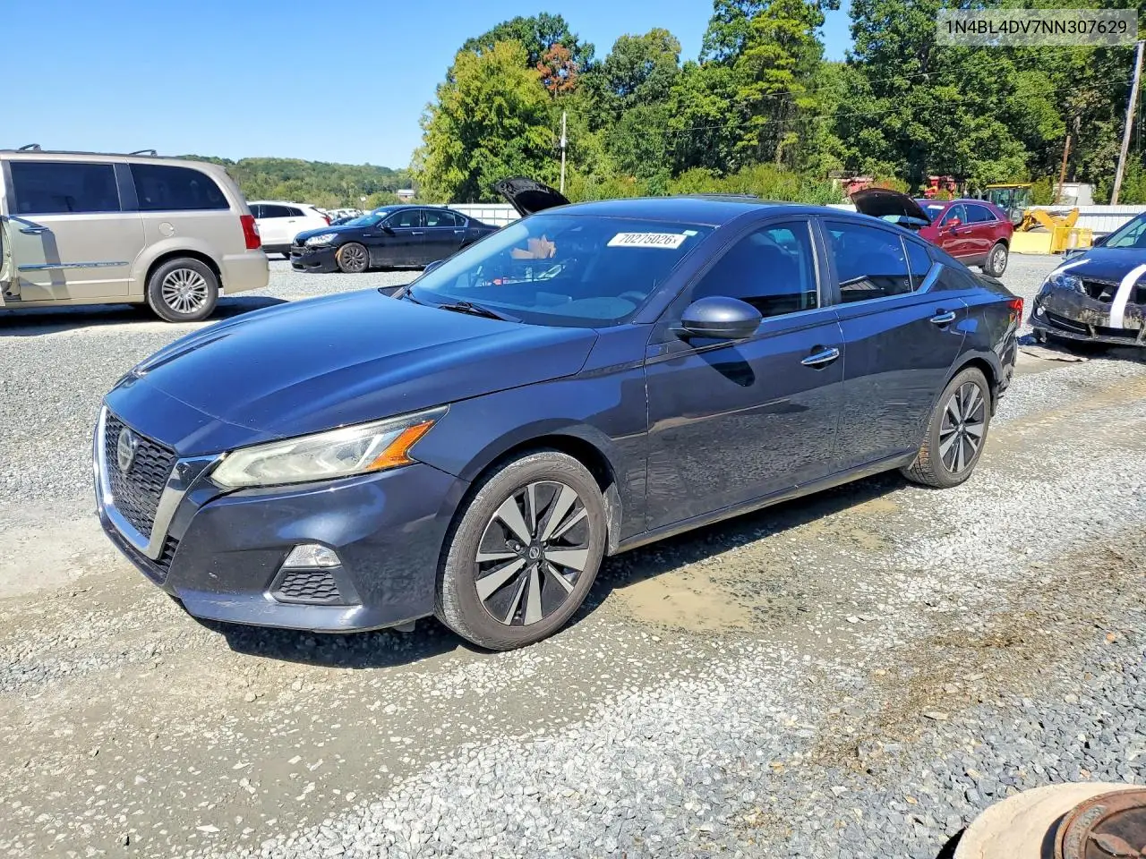 NISSAN ALTIMA 2022, VIN 1N4BL4DV7NN307629