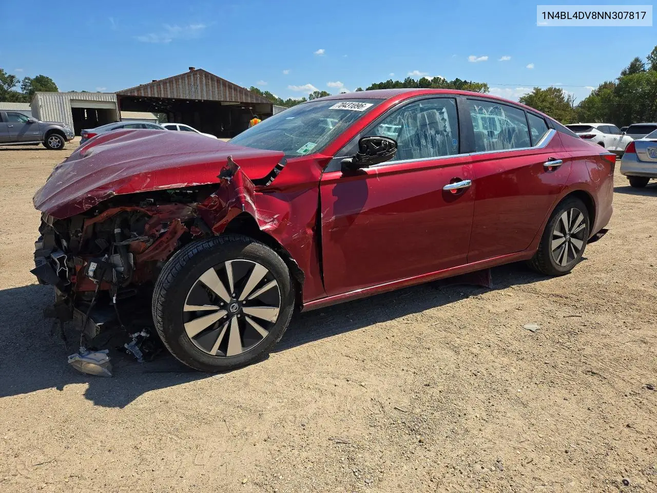 NISSAN ALTIMA 2022, VIN 1N4BL4DV8NN307817