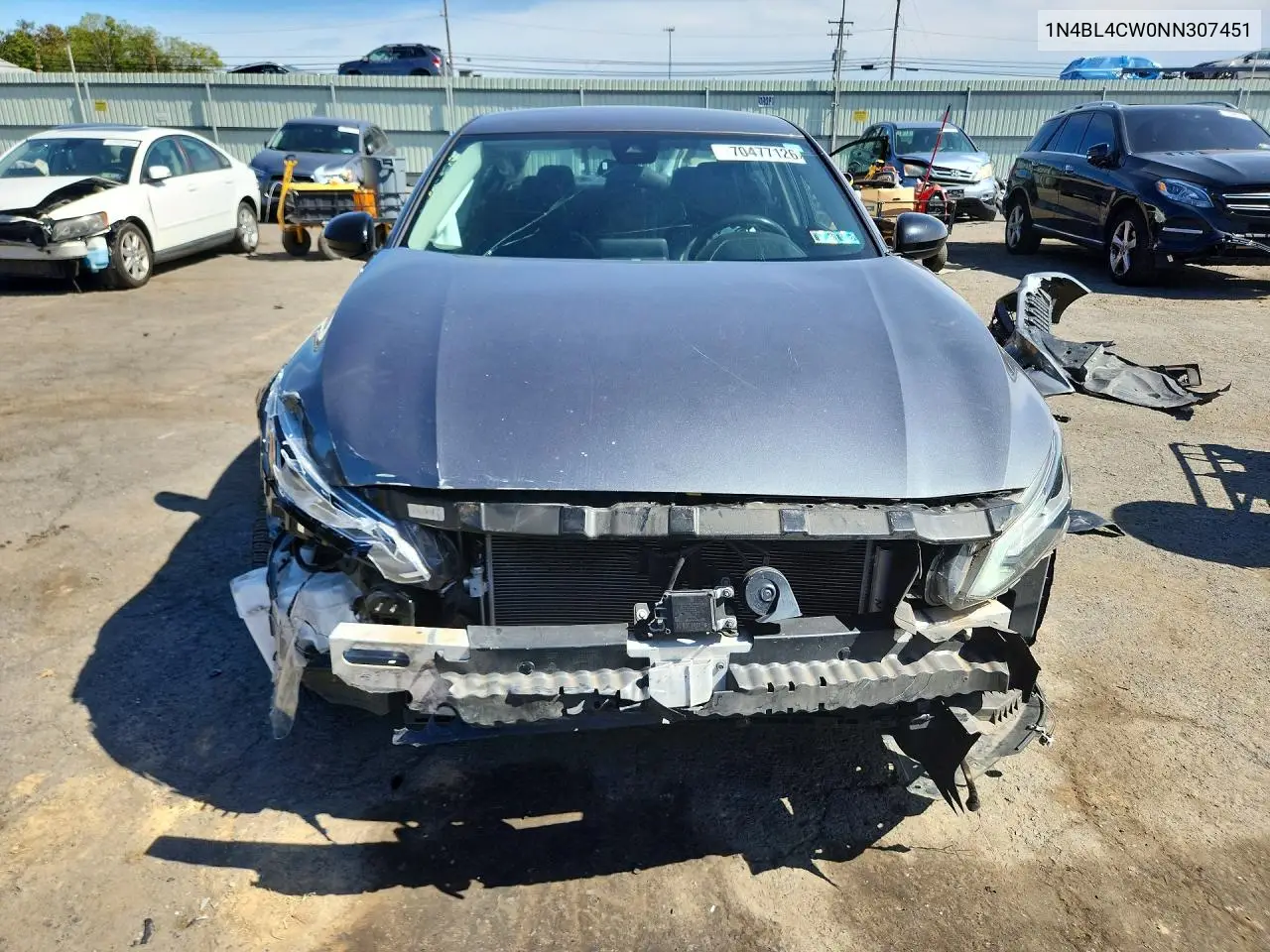 2022 NISSAN ALTIMA VIN 1N4BL4CW0NN307451 — фото 5