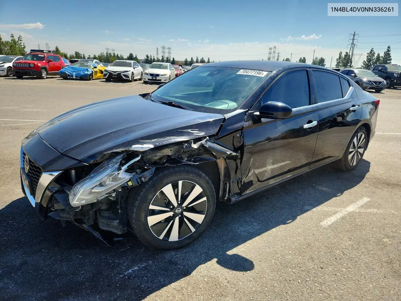 NISSAN ALTIMA 2022, VIN 1N4BL4DV0NN336261