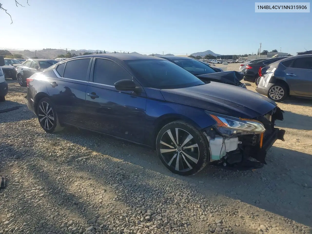 2022 NISSAN ALTIMA VIN 1N4BL4CV1NN315906 — фото 4