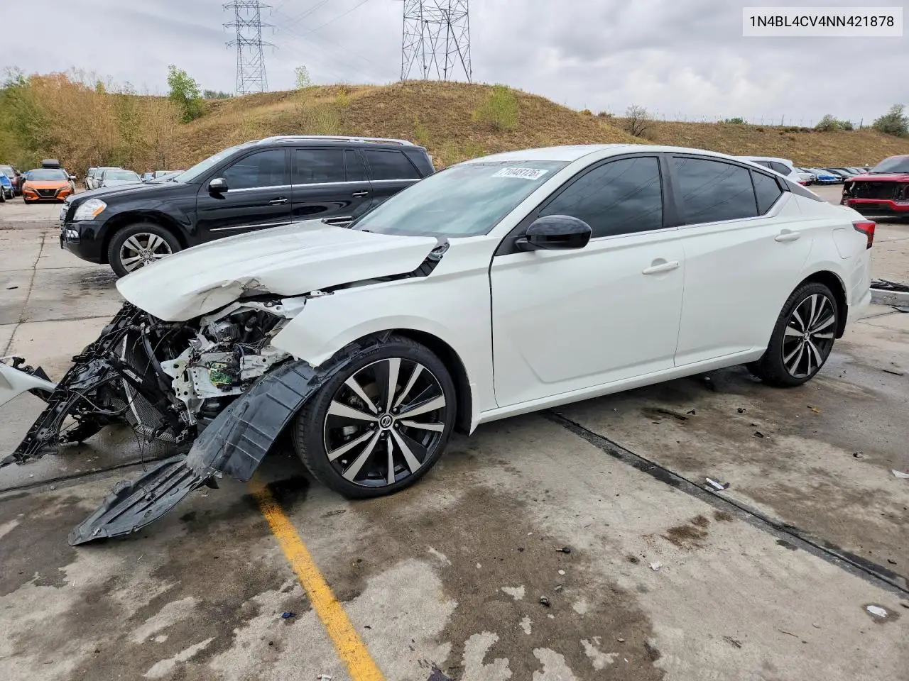 NISSAN ALTIMA 2022, VIN 1N4BL4CV4NN421878