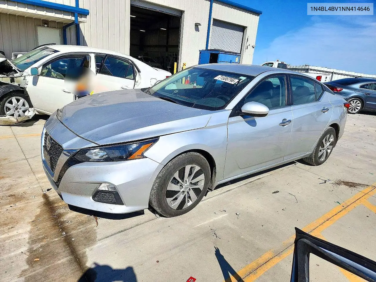 NISSAN ALTIMA 2022, VIN 1N4BL4BV1NN414646
