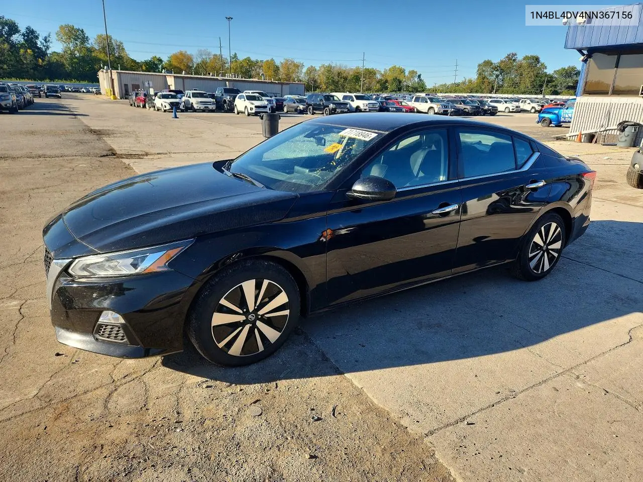 NISSAN ALTIMA 2022, VIN 1N4BL4DV4NN367156