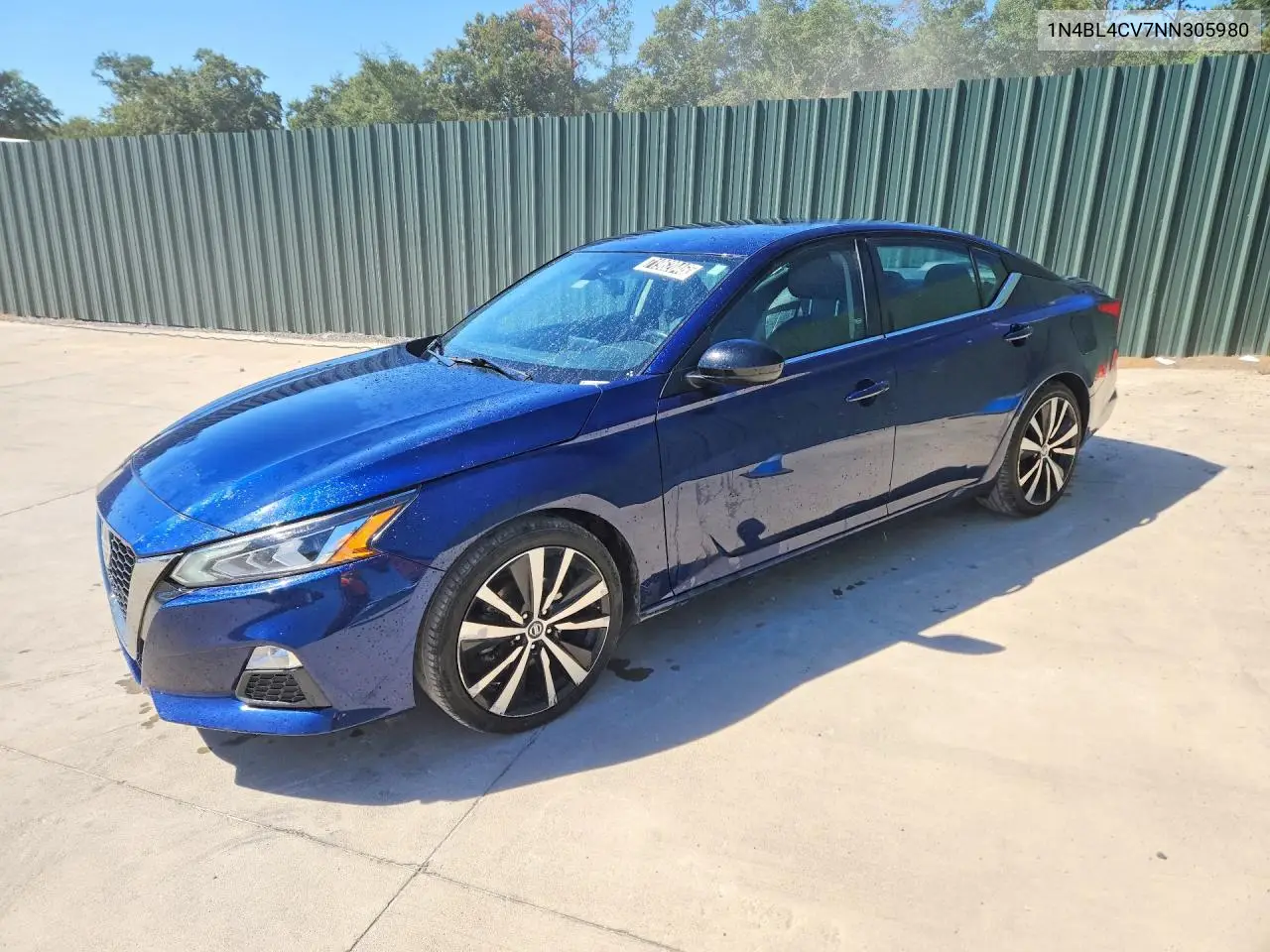 NISSAN ALTIMA 2022, VIN 1N4BL4CV7NN305980