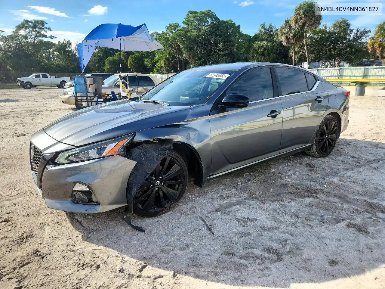 NISSAN ALTIMA 2022, VIN 1N4BL4CV4NN361827