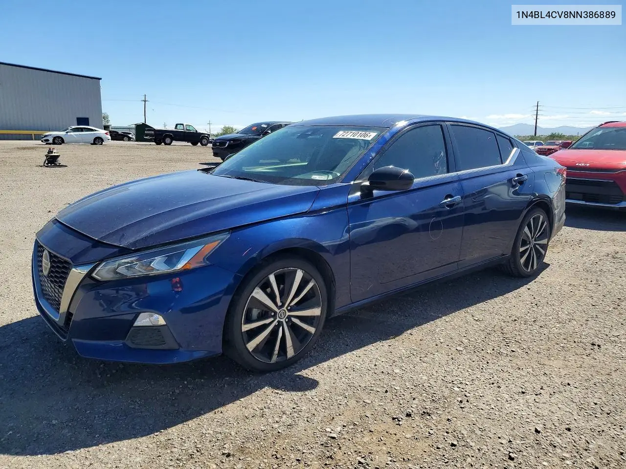 NISSAN ALTIMA 2022, VIN 1N4BL4CV8NN386889