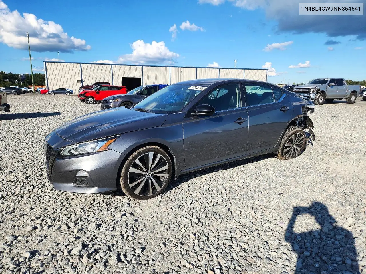 NISSAN ALTIMA 2022, VIN 1N4BL4CW9NN354641
