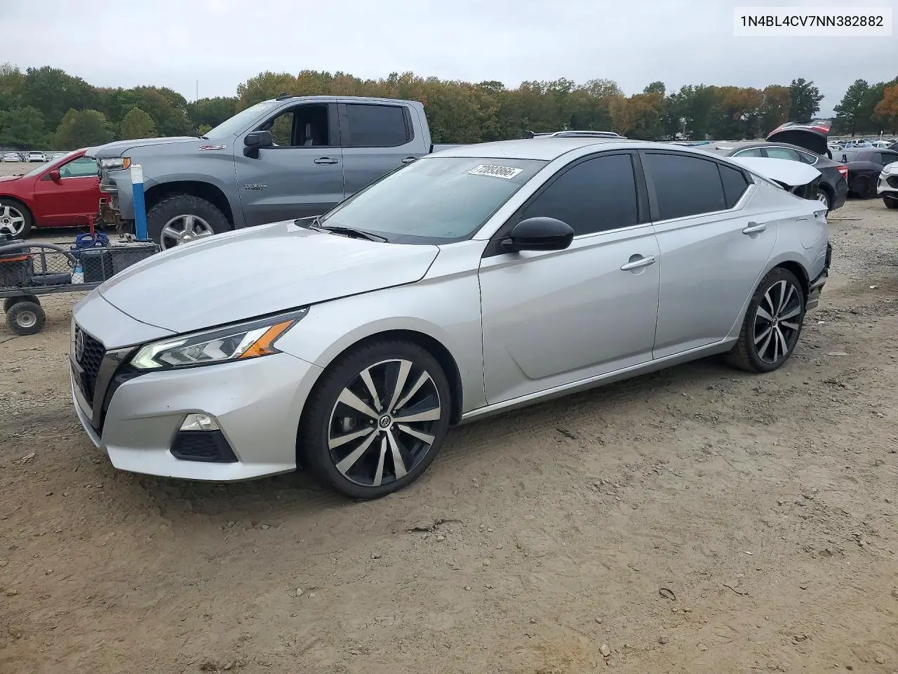 NISSAN ALTIMA 2022, VIN 1N4BL4CV7NN382882