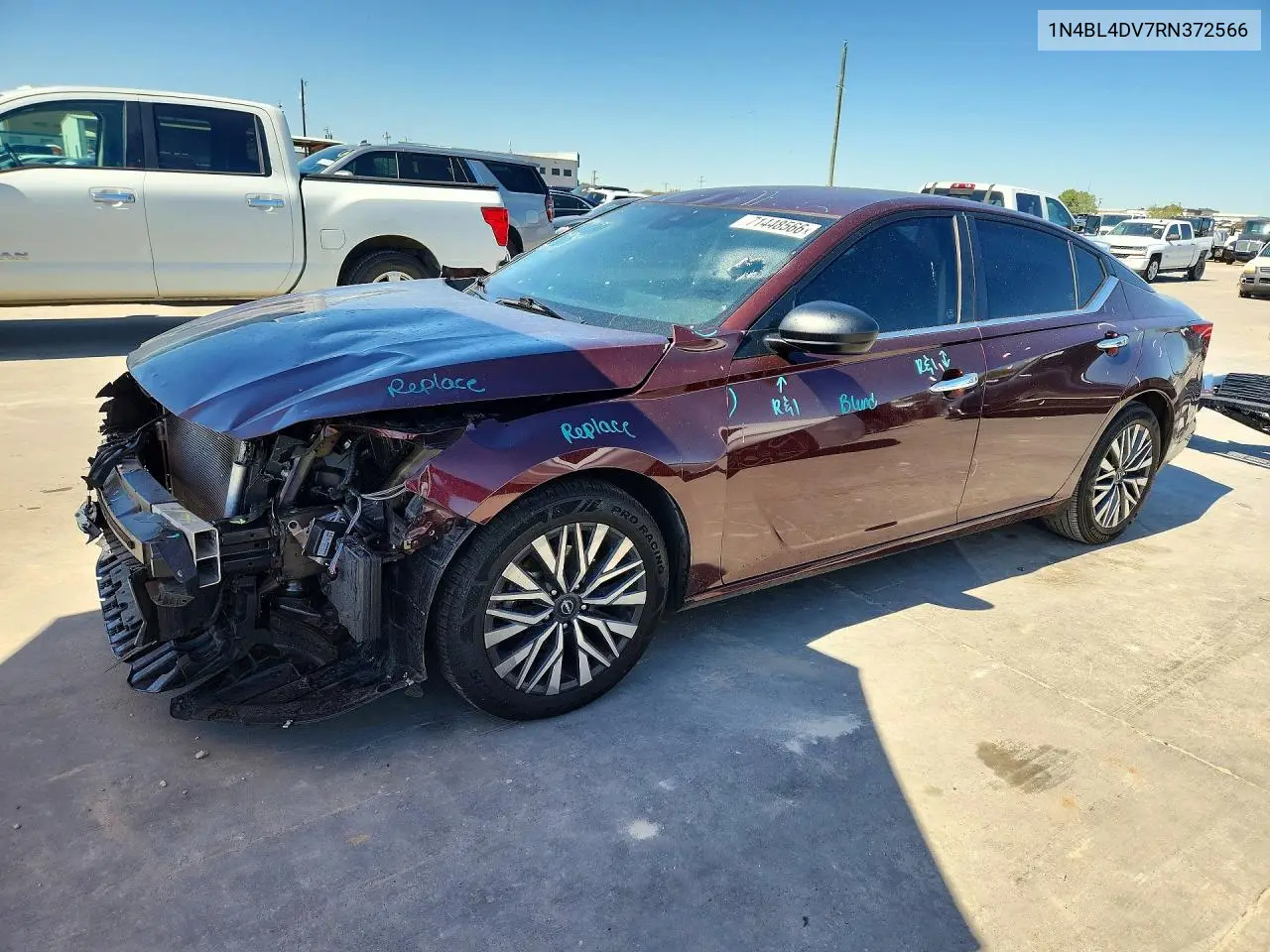 NISSAN ALTIMA 2024, VIN 1N4BL4DV7RN372566