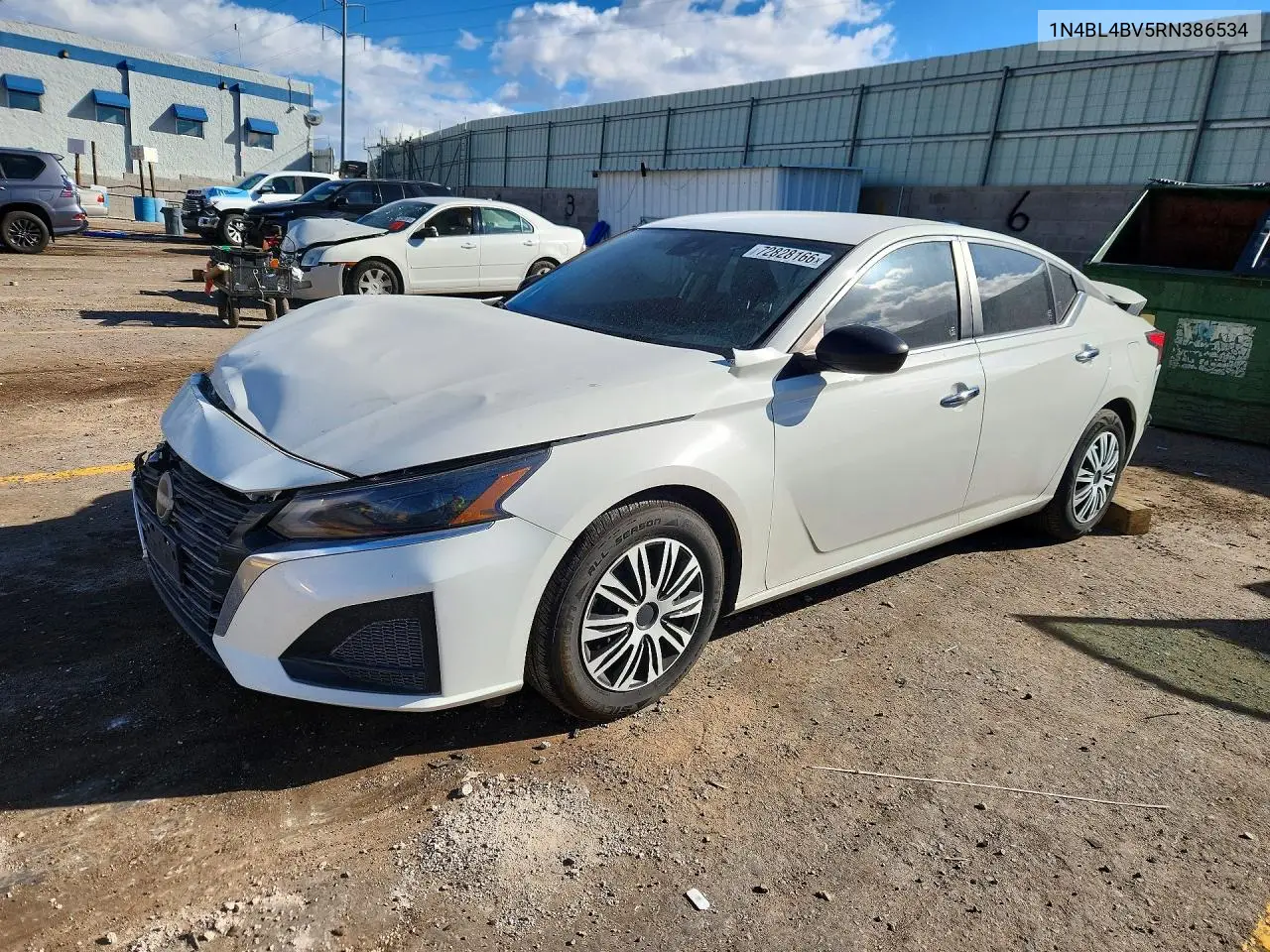 NISSAN ALTIMA 2024, VIN 1N4BL4BV5RN386534