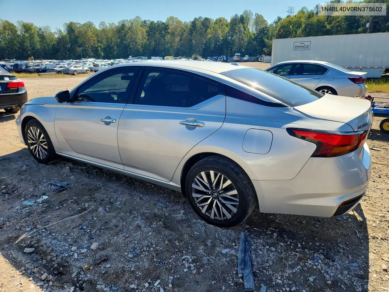 2024 NISSAN ALTIMA VIN 1N4BL4DV0RN375602 — фото 2