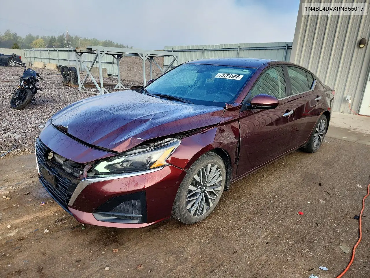 NISSAN ALTIMA 2024, VIN 1N4BL4DVXRN355017